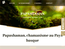 Tablet Screenshot of papashaman.fr
